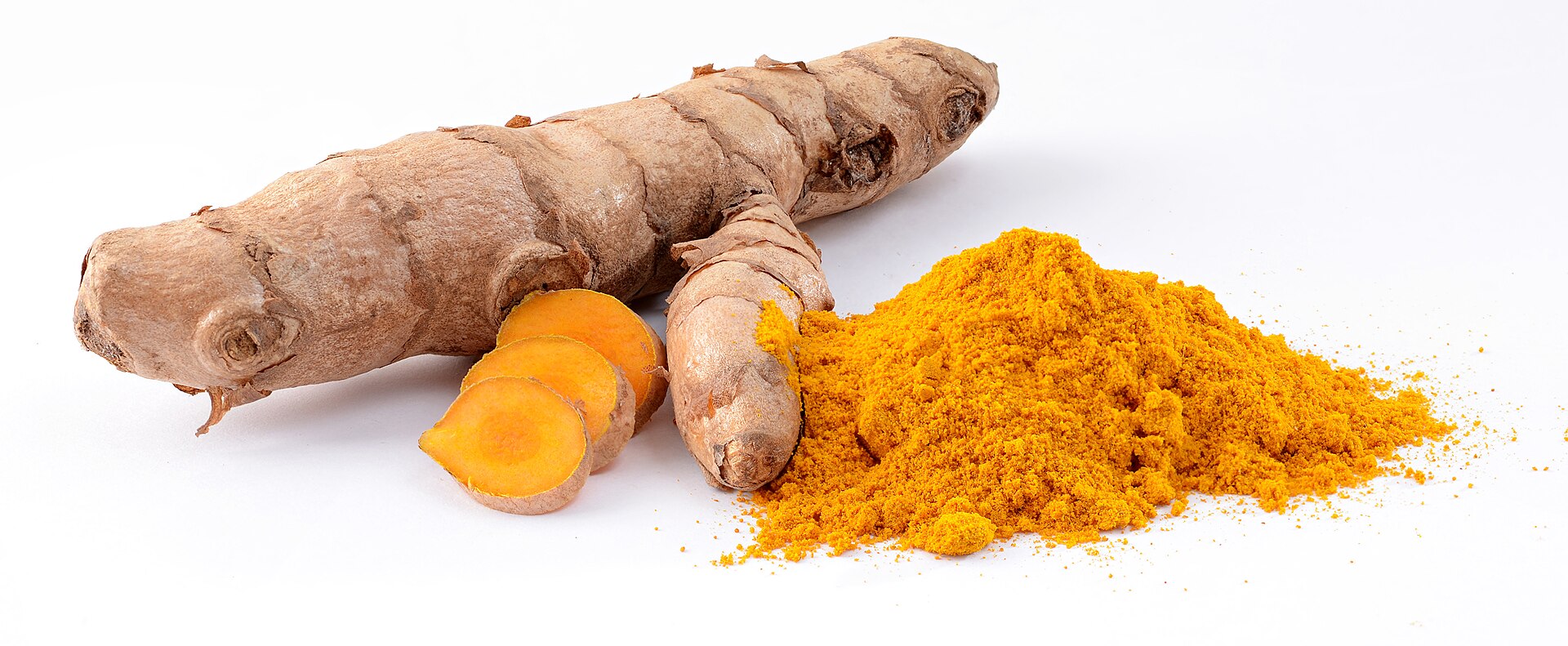 How do I tell turmeric from ginger with certainty?